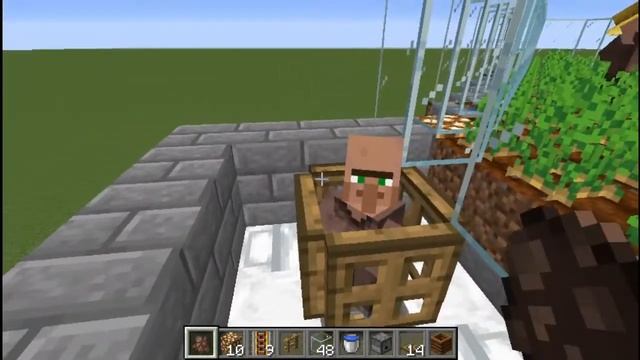 VILLAGER BREEDER and TRADING HALL with ZOMBIE CONVERTING смотреть онлайн