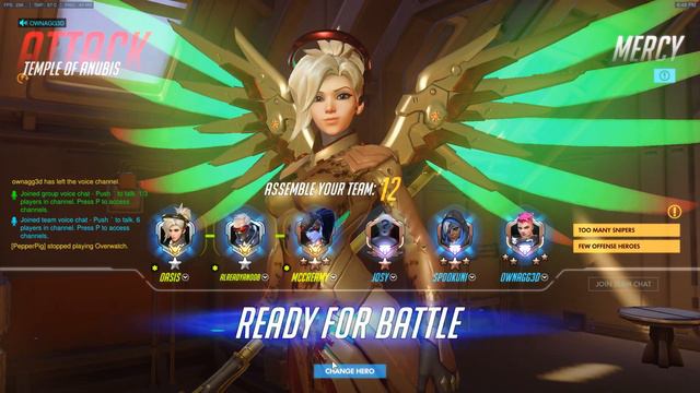 Mercy in Competitive Overwatch ft. McCreamy :3 смотреть онлайн