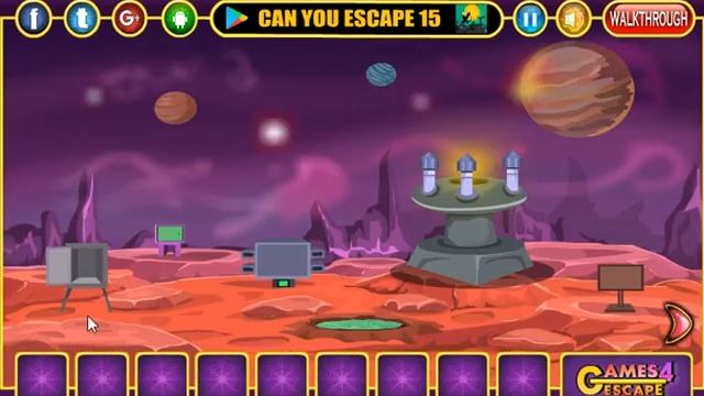 G4E Aliens Escape Walkthrough [Games4Escape] смотреть онлайн