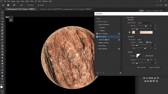 COMO CRIAR PLANETAS REALÍSTICOS NO PHOTOSHOP смотреть онлайн
