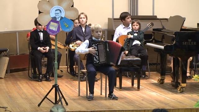 В. Меркушин. "Скоморошина". Баян. смотреть онлайн