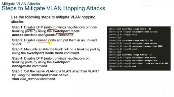 NETACAD Switching, Routing, and Wireless Essentials 7.02, ? Module 11: Switch Security Configuratio