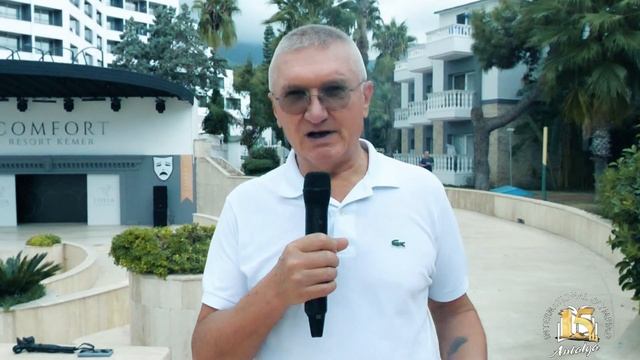 Заключительное слово основателя15 международной олимпиады в Анталии Зафером Бекиноглу. смотреть онлайн