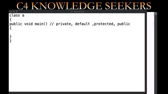 002 FIRST PROGRAM OF JAVA смотреть онлайн