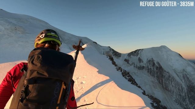 Climbing Mont Blanc - 4810m | 4K | Goûter Route смотреть онлайн