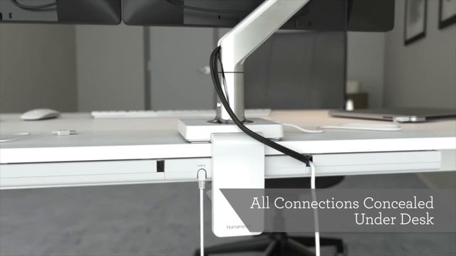 Humanscale MConnect Docking Station with USB Hub - Radius Office смотреть онлайн