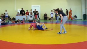 Женская вольная борьба (девочки)