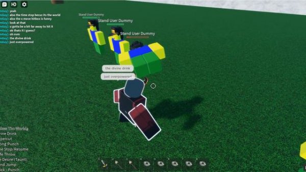 Roblox Jojo Tycoon : Showcasing Shadow The World