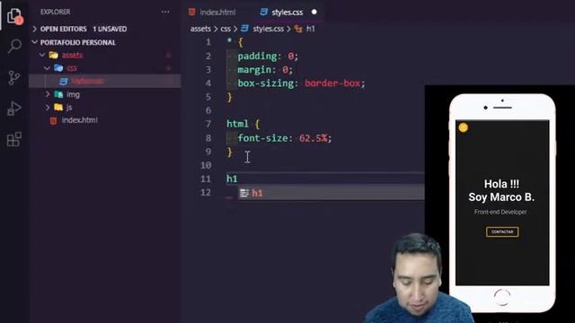 Portafolio Personal - Clase #1 - Hero смотреть онлайн