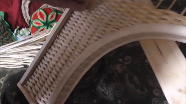Плетение из лозы (ивового прута) Декоративный камин смотреть онлайн