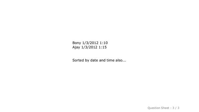 MySQL : Sorting by date & time in descending order? смотреть онлайн