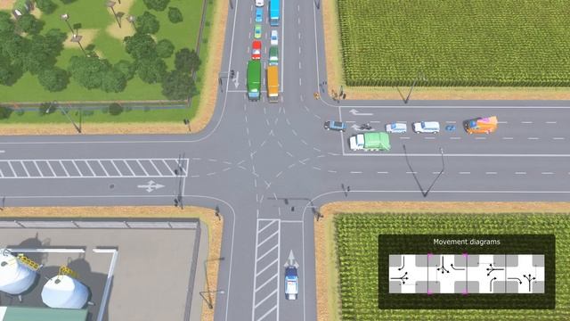 Traffic Light Phasing in Cities Skylines 2 vs Cities Skylines 1 (plus mods) смотреть онлайн