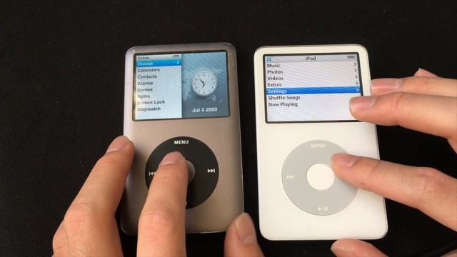 Ipod Classic 5.5 vs 7th Generation comparison смотреть онлайн