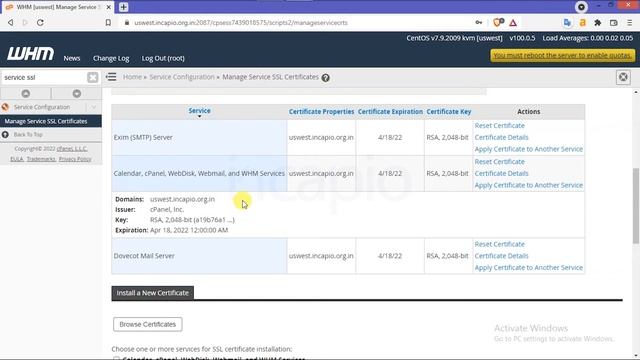 Manage Service SSL | cPanel and WHM | Wildcard SSL | Free-Signed Certificate | Hostname SSL смотреть онлайн