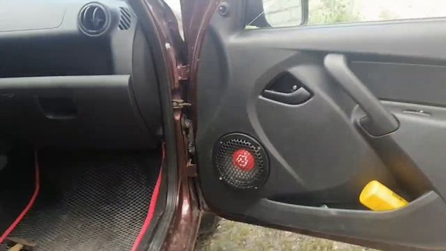 замена динамиков Ural Armada 165 на DL Audio Raven 165 в LADA GRANTA смотреть онлайн