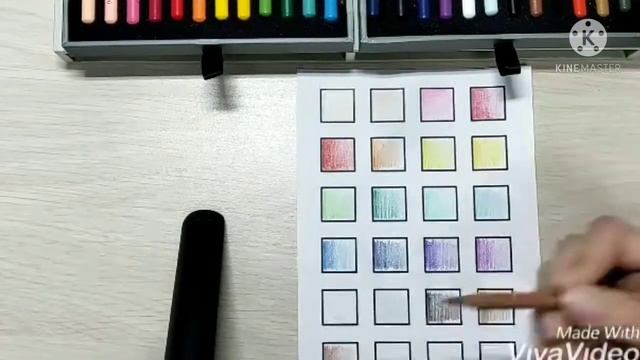 Обзор: акварельные карандаши Bruynzeel 24 цвета (´,,•ω•,,)♡ смотреть онлайн