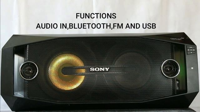 SONY BOOMBOX GTK X1BT specifications. смотреть онлайн
