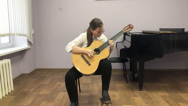 Гришина Варвара- Э. Вилла-Лобос- этюд #1 смотреть онлайн