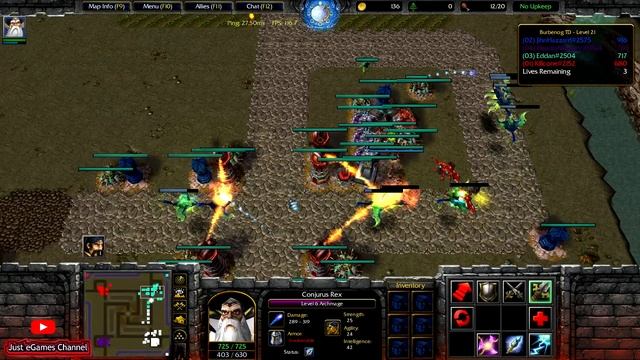 Double slow always wins | Magic builder | Burbenog TD 2.34e - Warcraft 3 REFORGED смотреть онлайн
