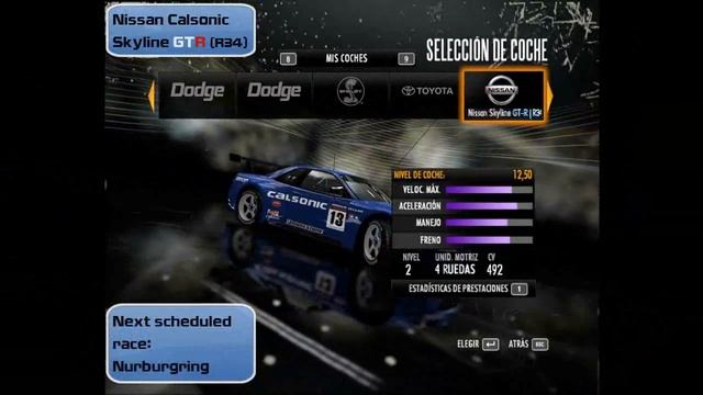 NFS Shift - Calsonic Skyline GTR (R34)
