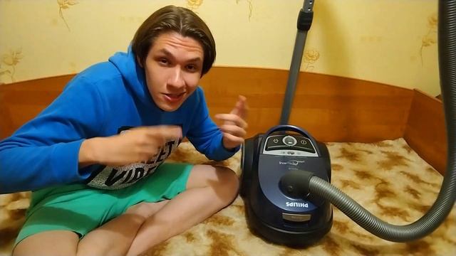 как включить пылесос philips? смотреть онлайн