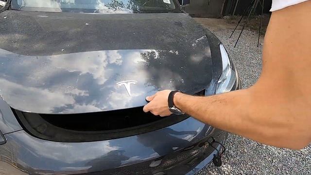 Как открыть заблокированную Tesla Model 3? смотреть онлайн