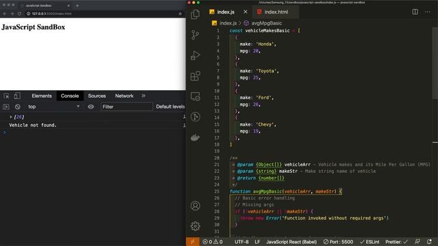 JavaScript Algorithm: Get Average MPG смотреть онлайн