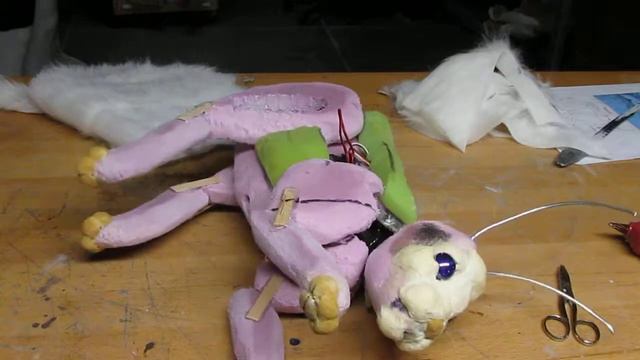Dead bunny puppet, Cody Ruch Creature FX