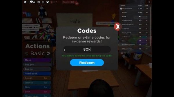 All codes in Roblox Presentation Experience 2021 (Part 3)