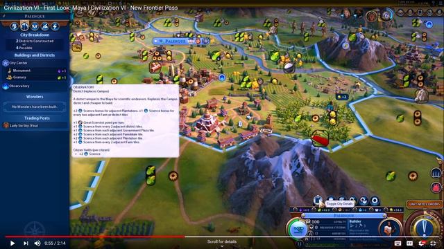 Civilization 6 Frontier Pass - Maya. First look, analysis and discussion смотреть онлайн