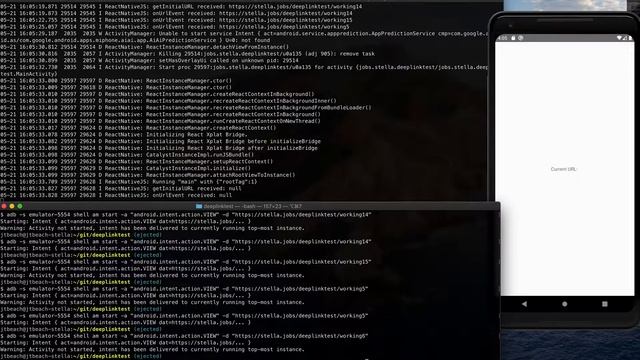 Expo Android cold start deep linking bug смотреть онлайн