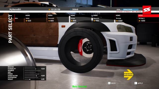 SuperStreet The Game - 100% Game Save - FULL Customization Build | SLAPTrain