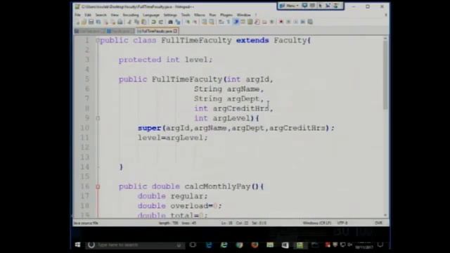 CISS226 - Java - Fall 2017 - Week 7, Lecture 2 - 10/11/2017 смотреть онлайн