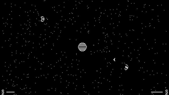 DOS Game: Spacewar смотреть онлайн