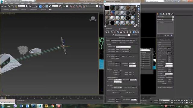 3ds Max Визуализация экстерьера / Зимняя сцена VRay смотреть онлайн