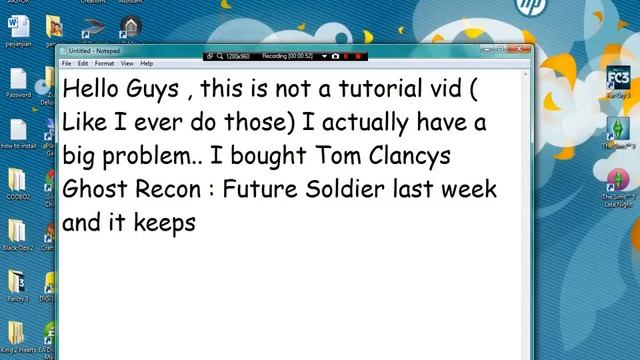 Ghost Recon : Future Soldier problem смотреть онлайн