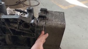Замена прокладок корпуса теплообменника на DAF 105