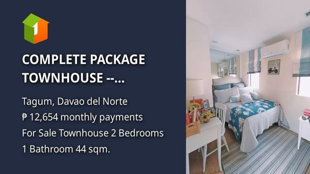 COMPLETE PACKAGE TOWNHOUSE -- BETTINA SELECT MODEL IN TAGUM, DAVAO смотреть онлайн