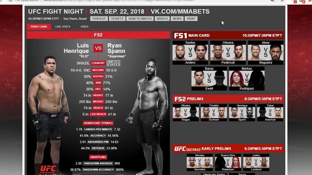 Прогноз и аналитика от MMABets UFC FN 137: Триналдо-Данем, Энрике-Спенн. Выпуск №116. Часть 4/7 смотреть онлайн