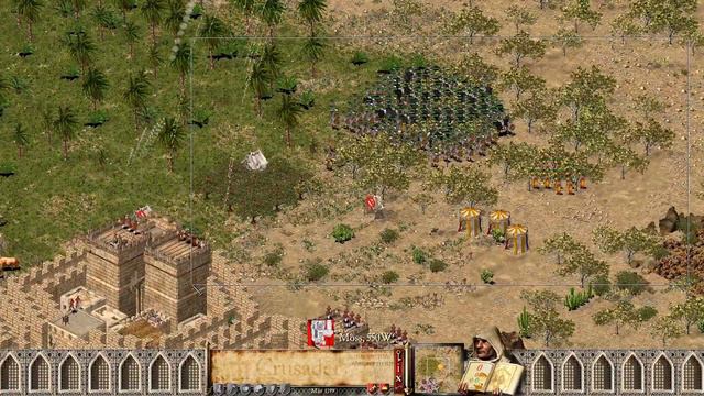 Homemade AI Castle - aggregate of hexagons | Stronghold Crusader смотреть онлайн