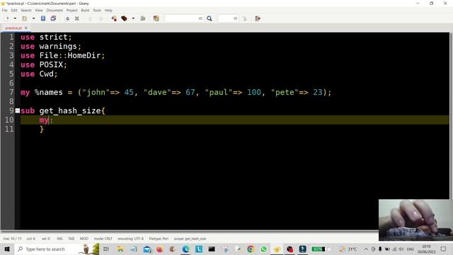 Perl Programming - Hash Size 2023 смотреть онлайн