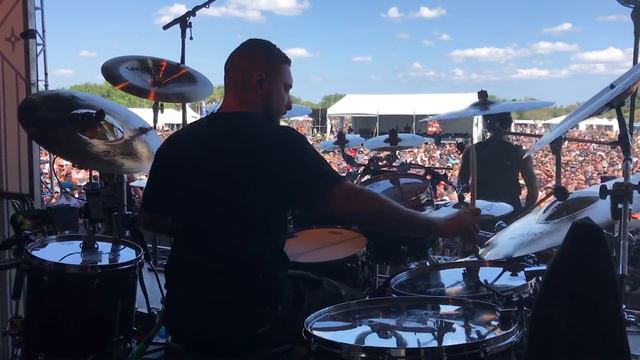 Trivium - “Betrayer” - Fort Rock - Sunrise, FL (Alex Bent Drum Cam) смотреть онлайн