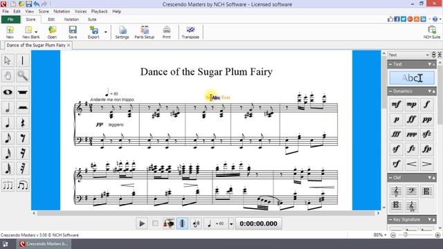 How to Add and Edit Text | Crescendo Music Notation Software Tutorial смотреть онлайн
