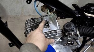 Принудительное охлаждение двигателя ИЖ Эндуро