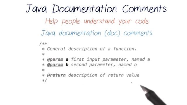100 Java Documentation Comments смотреть онлайн