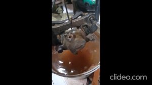 Избавляемся от ржавчины путем электролиза. Быстрая и чистая очистка суппорта от ржавчины.