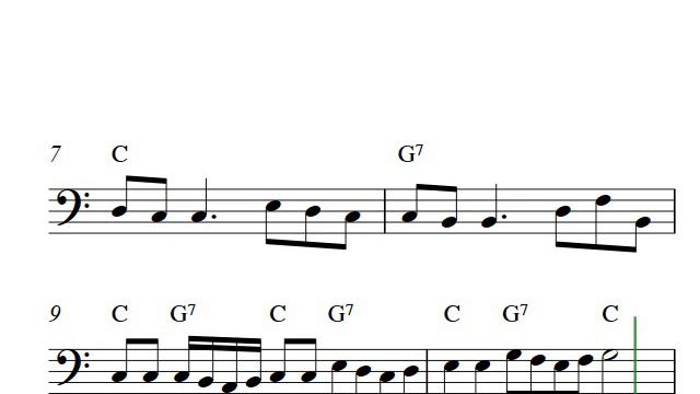 Eine Kleine Nachtmusik | Cello sheet music смотреть онлайн