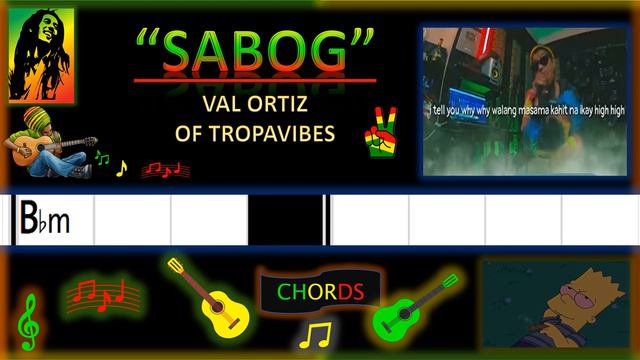 SABOG | VAL ORTIZ _TROPAVIBES | CHORDS смотреть онлайн