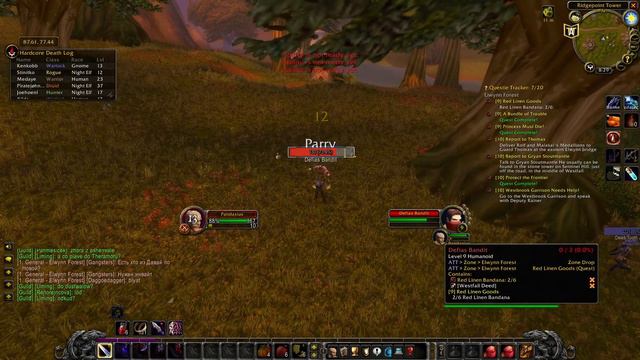 Wow Classic HC - first run - Rogue - Almost first death! смотреть онлайн