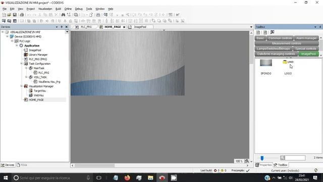 VIDEOTUTORIAL CODESYS - CREARE INTERFACCIA GRAFICA HMI смотреть онлайн
